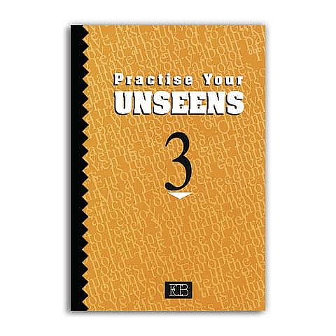 ������ ��� ����� 3 ���� (PRACTISE YOUR UNSEENS 3)