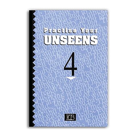 ������ ��� ����� 4 ���� (PRACTISE YOUR UNSEENS 4)