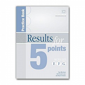 ������ 5 ����� RESULTS (����� EFG) (RESULTS FOR 5 PT PRACTICE BK)